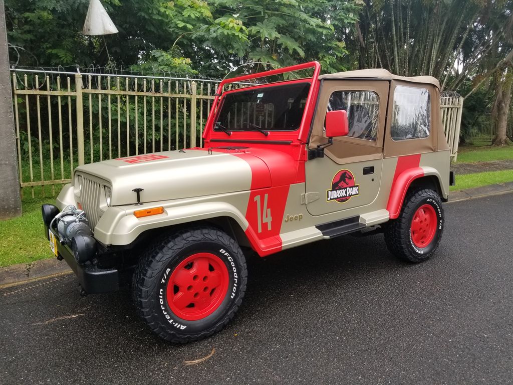 Jurassic Park Jeep 14